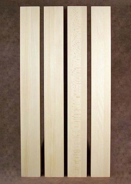 Pied de table en bois simple, carré, TL57