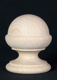 Boule d'escalier en bois, CD21